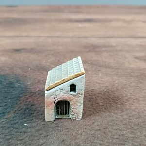 GAULT Miniature Old Style Stone House Building Miniature Dollhouse Accessory